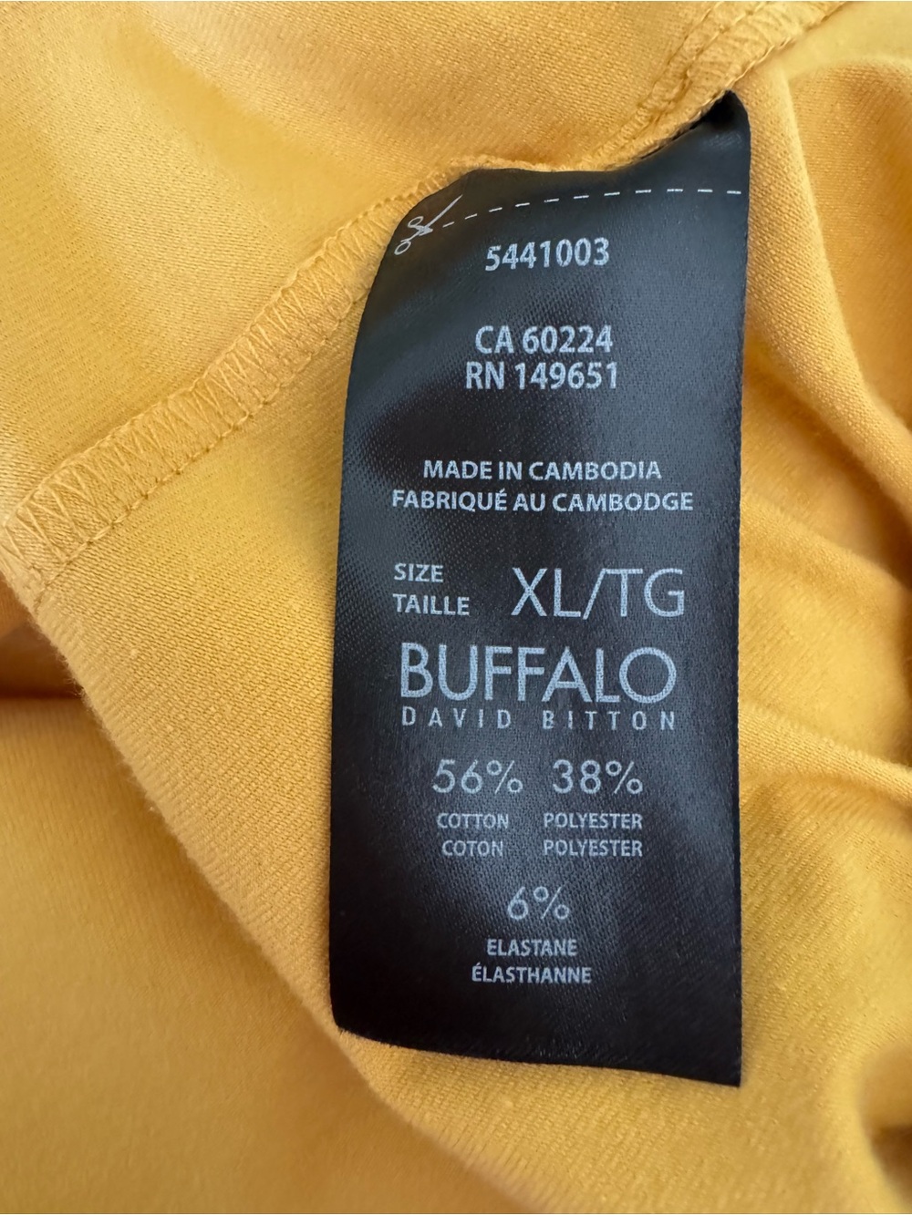 Buffalo David Bitton Yellow Sleeveless Stretch Cotton Midi Dress with Pockets XL - Picture 10 of 11